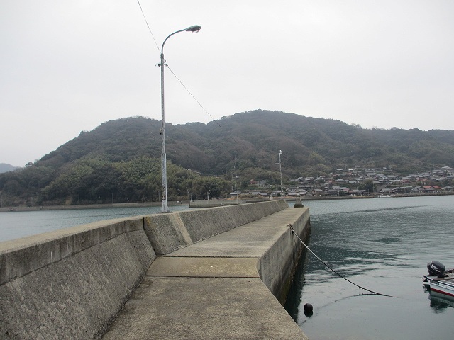 広島県大浦港の釣りポイント